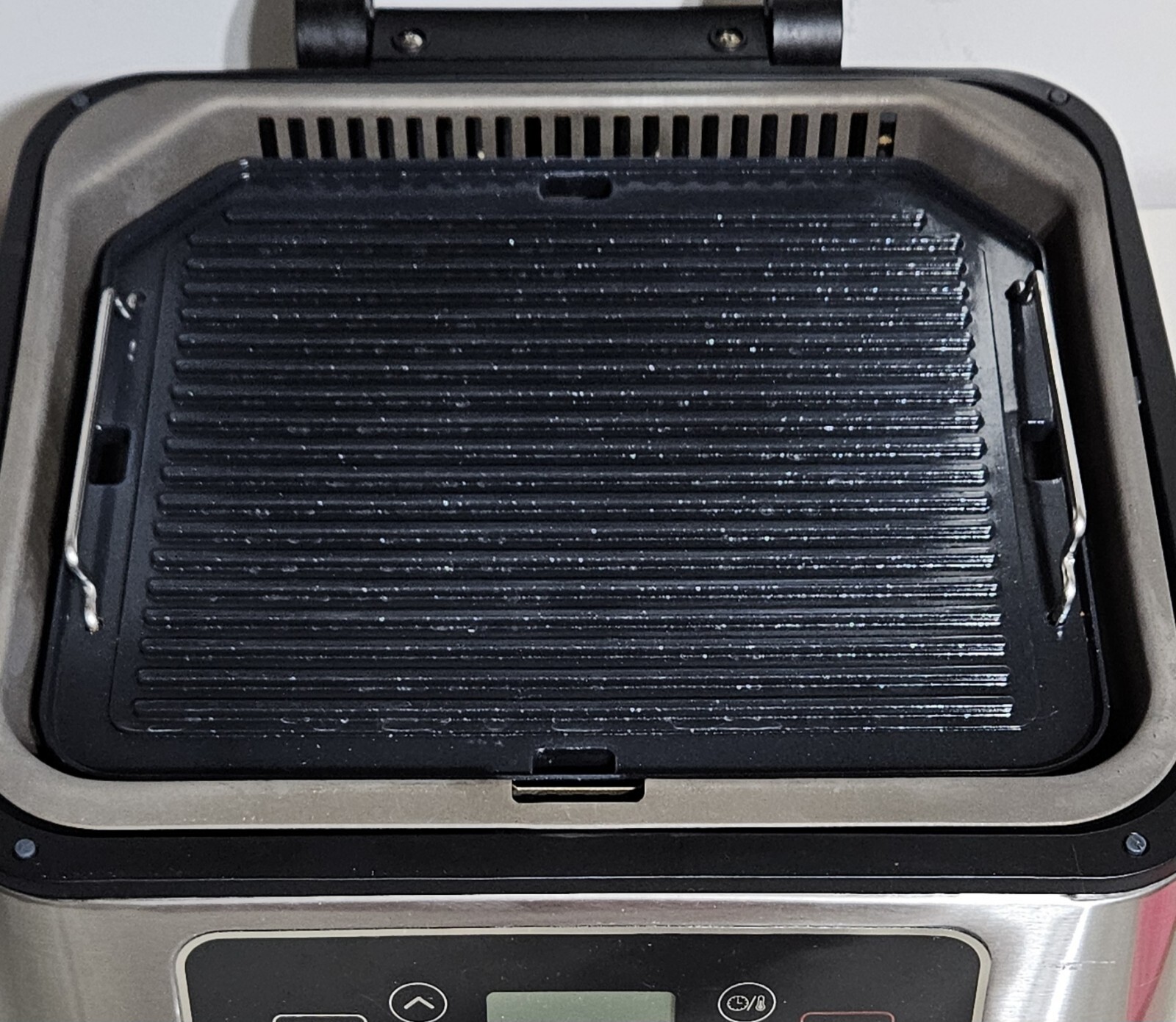 SHAQ Smokeless Grill & Press Electric Indoor Grill GMC01 Complete – TESTED