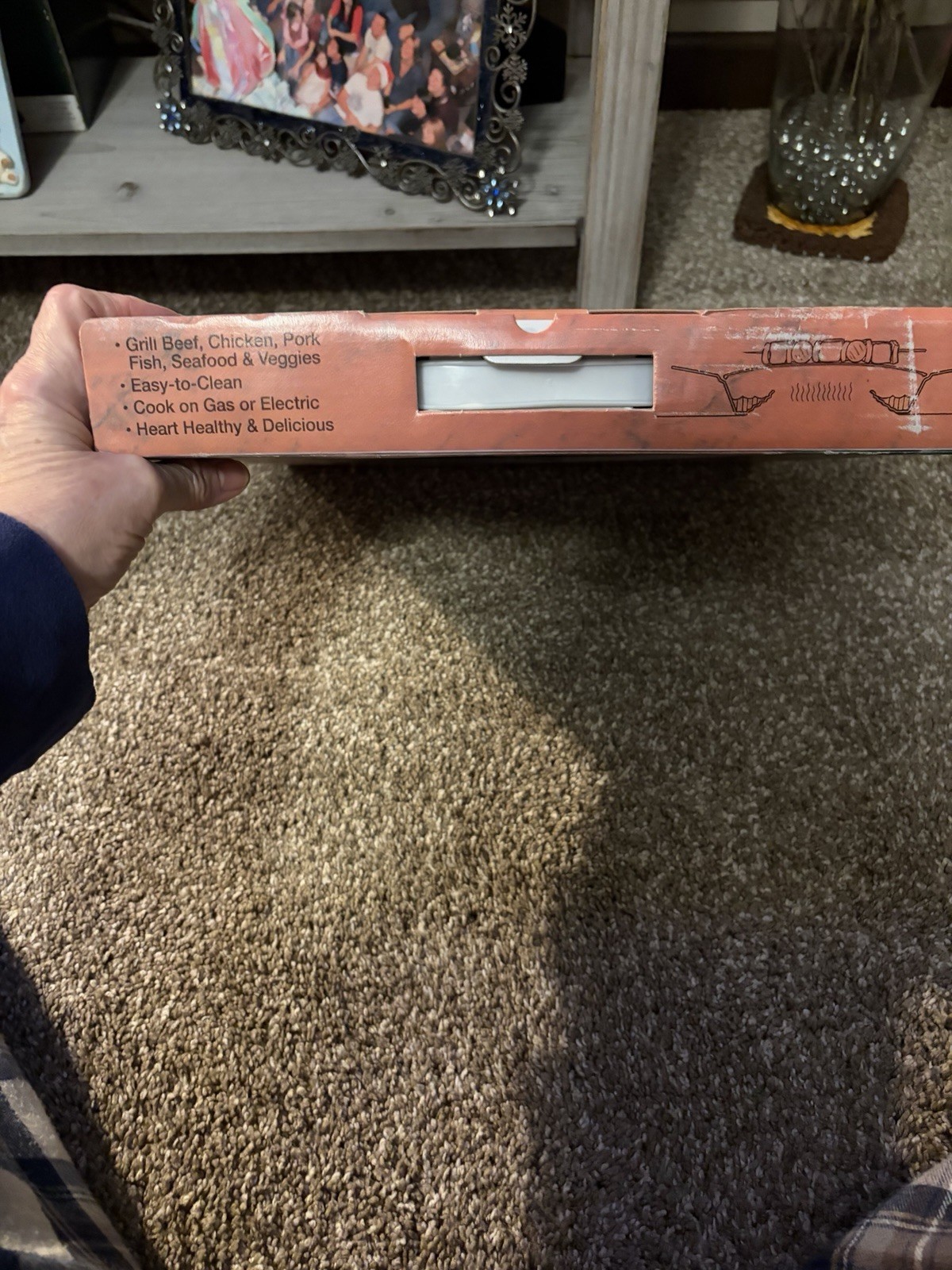 Indoor Smokeless Stove Top Grill Professional Model 1998 Grill It! New In Box