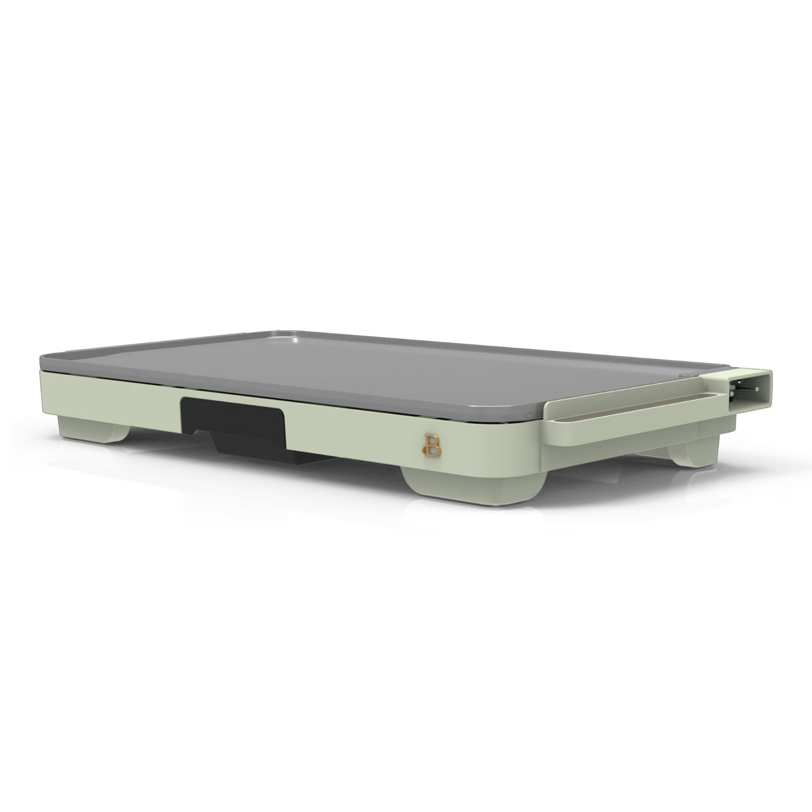 Beautiful XL Electric Non-stick Griddle 12 x 22 by Drew Barrymore Sage Green