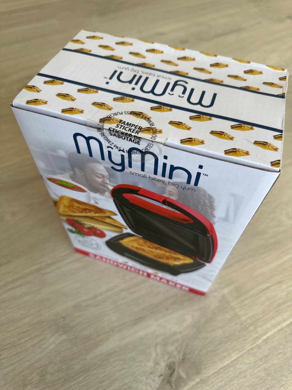 Nostalgia My Mini Personal Electric Sandwich Maker Red Brand NEW