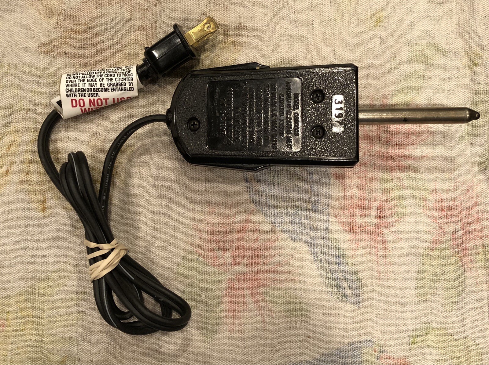 PRESTO Electric Griddle Temperature Control Probe Heat Power Cord 06900 Mexico