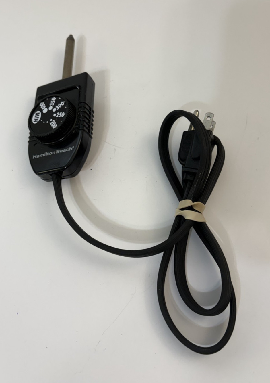 Hamilton Beach Temperature Control Heat Probe Power Cord P500 Griddle Type # G19