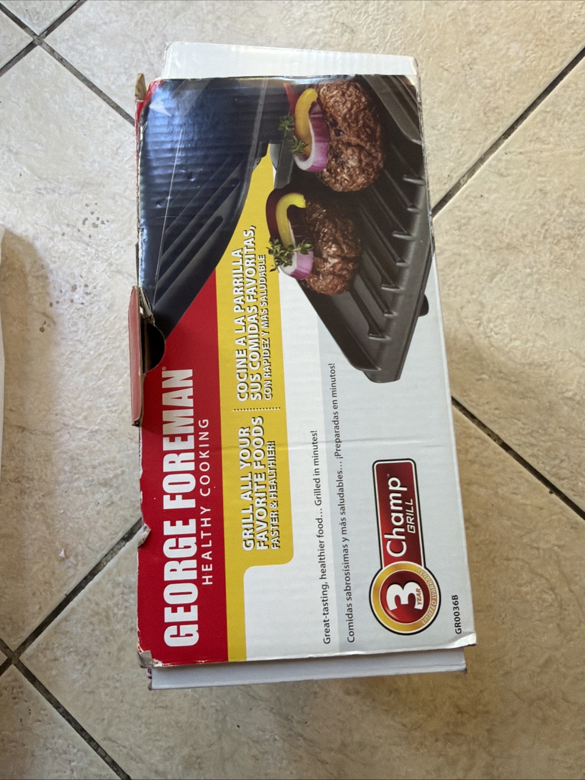 Brand new George Foreman Jumbo Family grill- Black