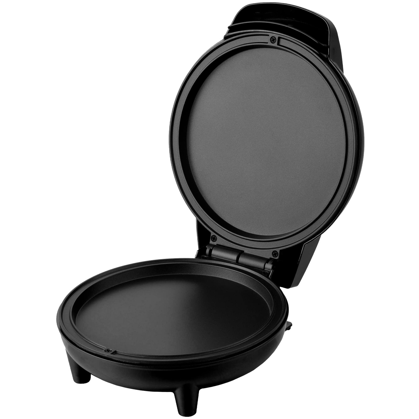 Griddle/Mini Oven Compact Griddle 7-inch Personal Griddle/Pizza Maker Black