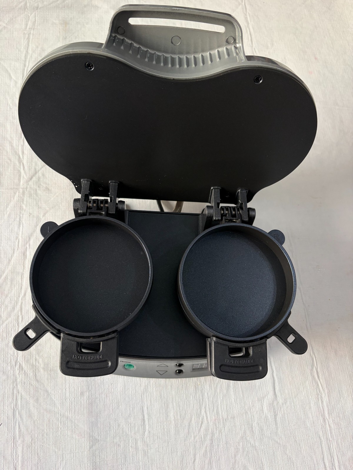 Hamilton Beach 25490 Dual “Breakfast” Sandwich Maker Tested WORKS!