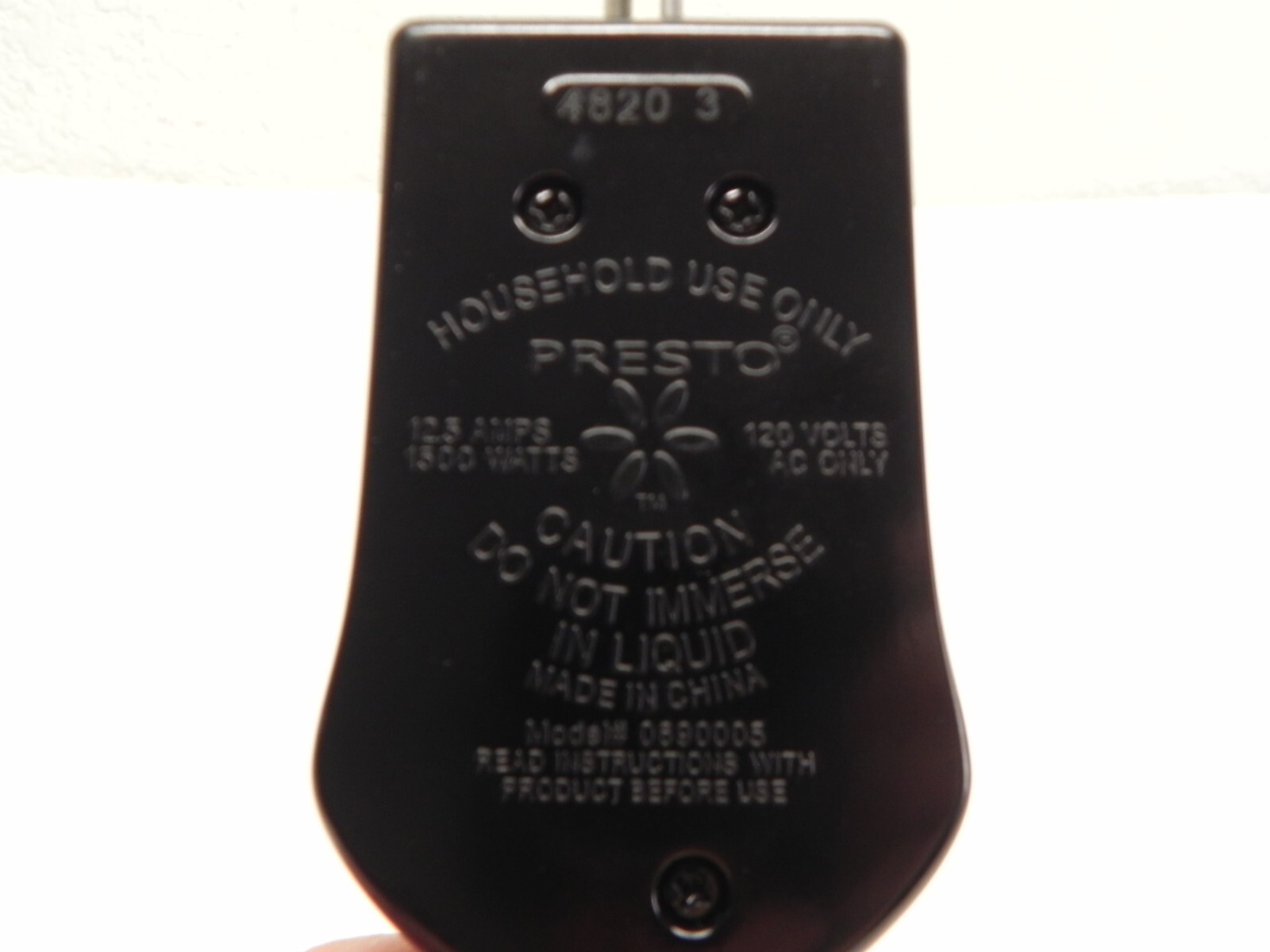 Presto 0690005 Control Master Heat Control For Multiple Units (See Description)