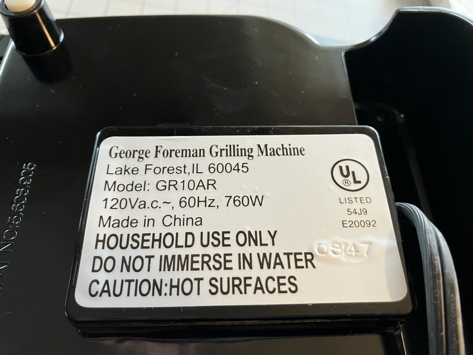 Sony PlayStation 2 Branded George Foreman Grill, early 2000s, NIB