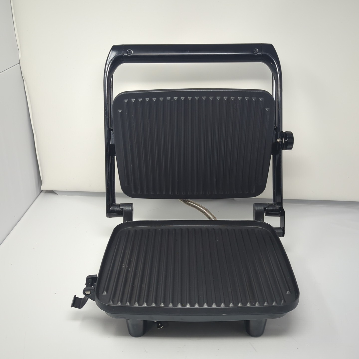 Hamilton Beach 25460A Panini Press – Silver Sandwich Toaster Maker Indoor Grill