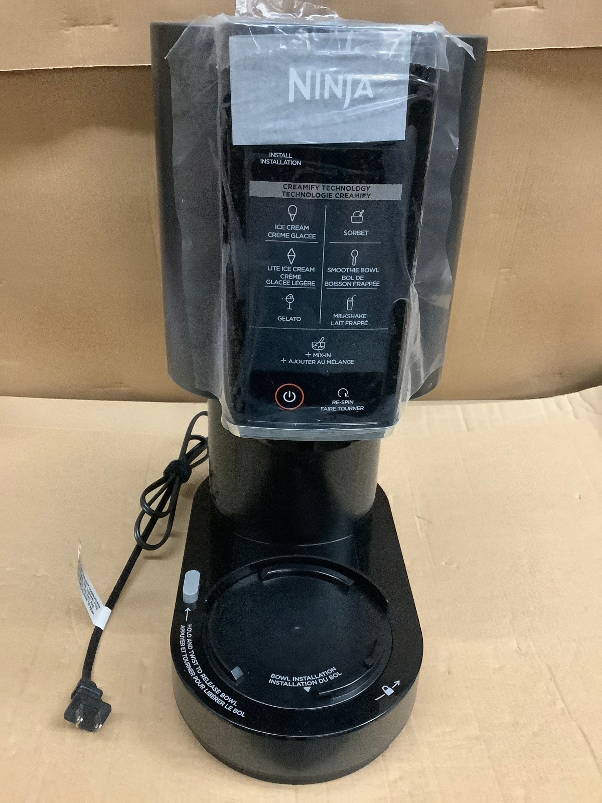 NEW Ninja Main Base Unit for CN301CCO CREAMi Cream Maker – NO ACCESSORIES