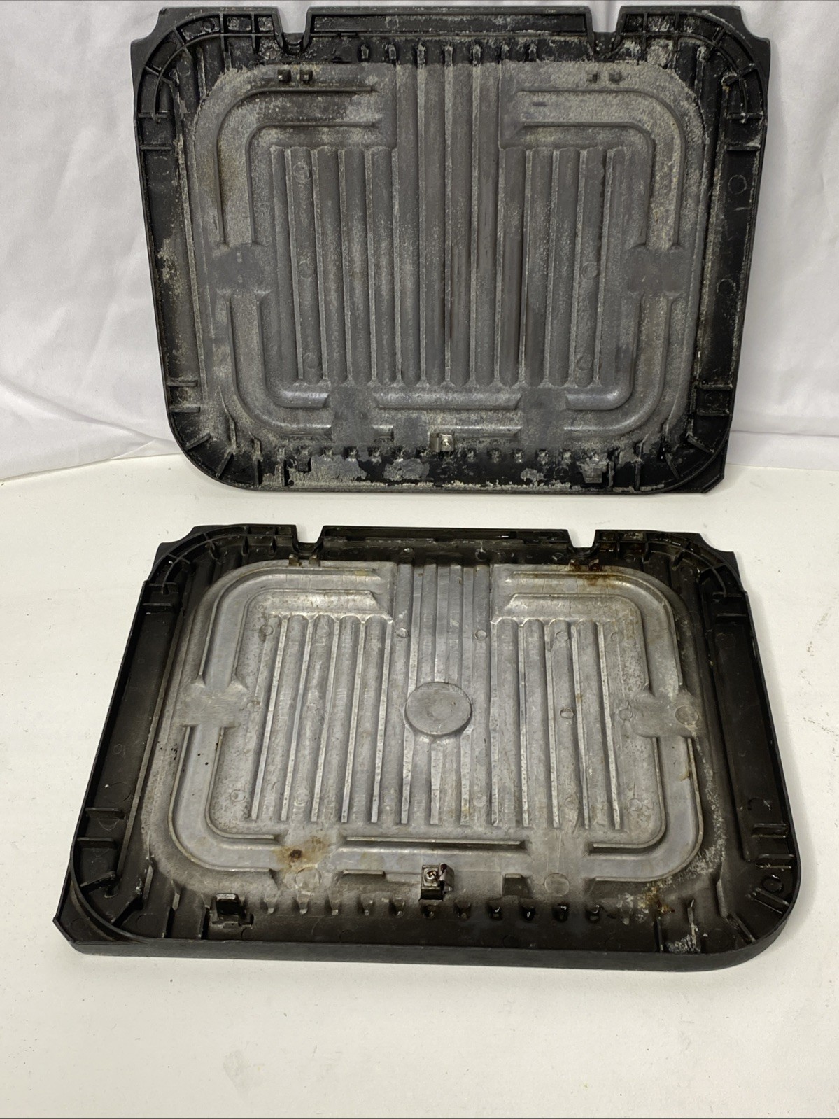 Cuisinart GR-4 Griddler Non Stick Grill Griddle Panini Upper & Lower Plates