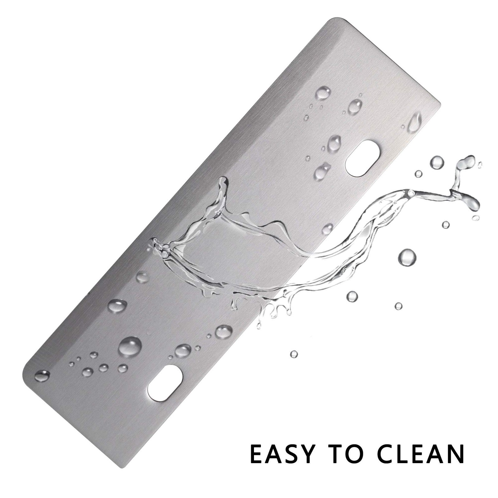BOLEXINO Grill Scrapers Blade 1.8″ x 6.1″ Scraper Blades, Sliver