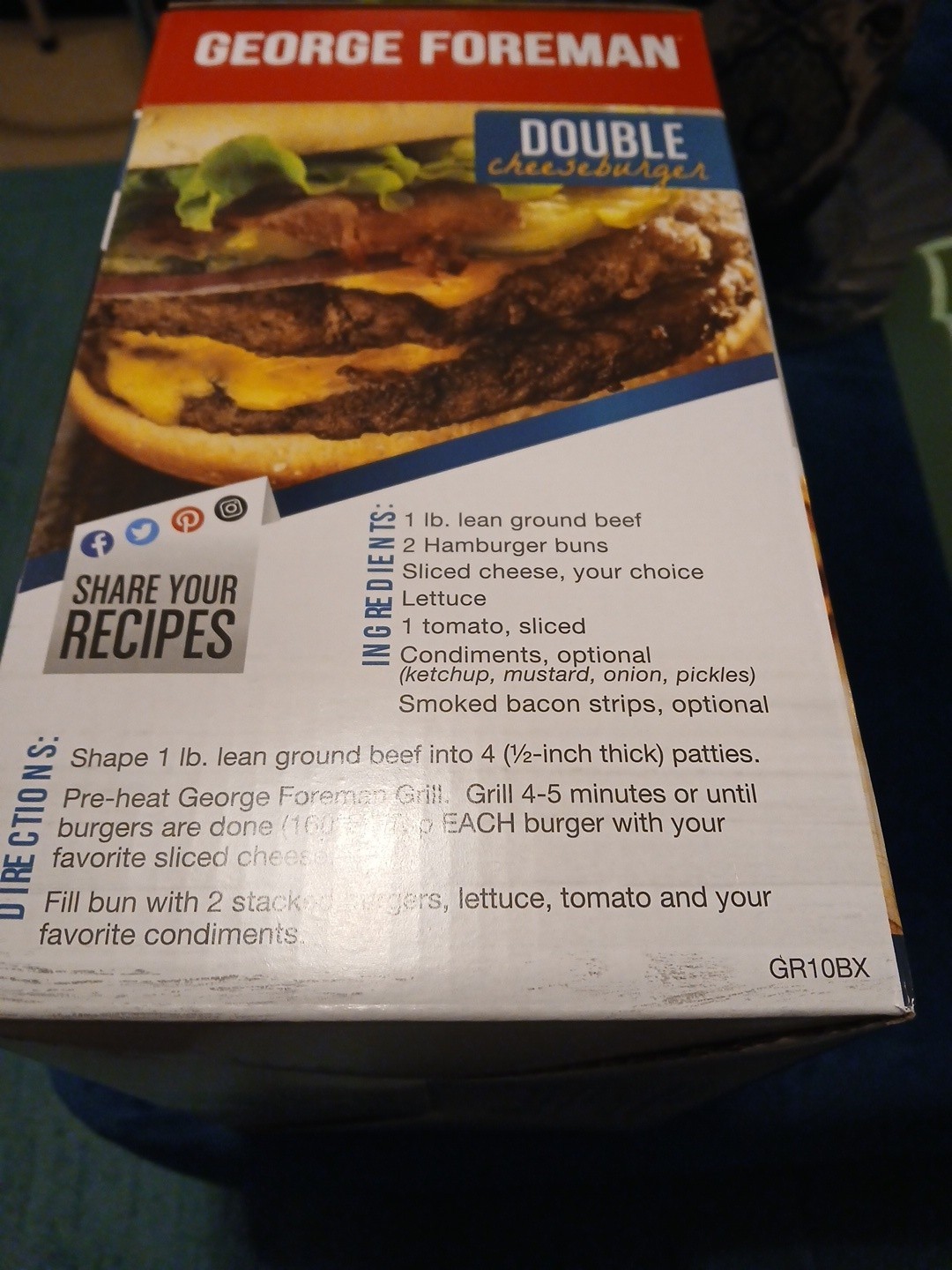 George Foreman 2 Serving Grill