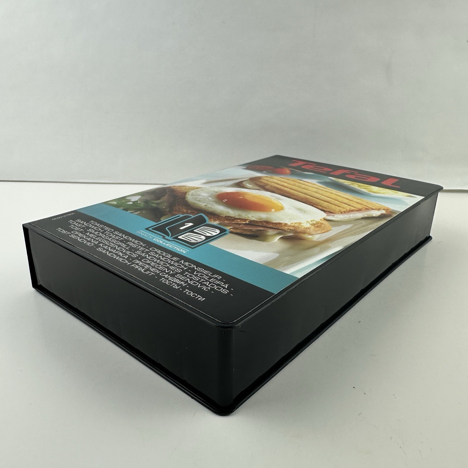 Tefal Plates Snack Collection Toasted Sandwich 2 Grill Plates New Open Box