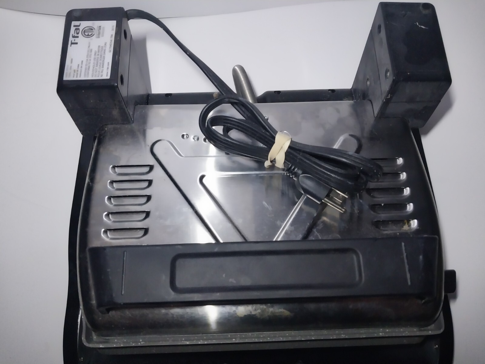 T-Fal OptiGrill Serie 8351 s1 Meat Grill, Tested, Works, Clean No Drip Tray