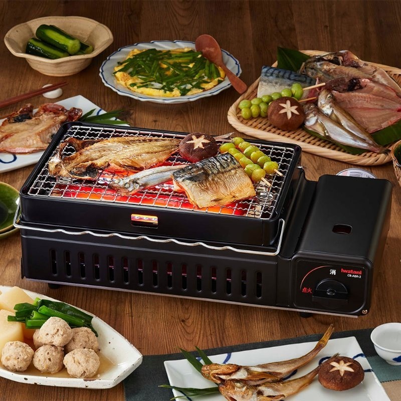 Iwatani ABURIYA CB-ABR-2 Portable Gas Grill Stove BBQ Only Console NEW JAPAN