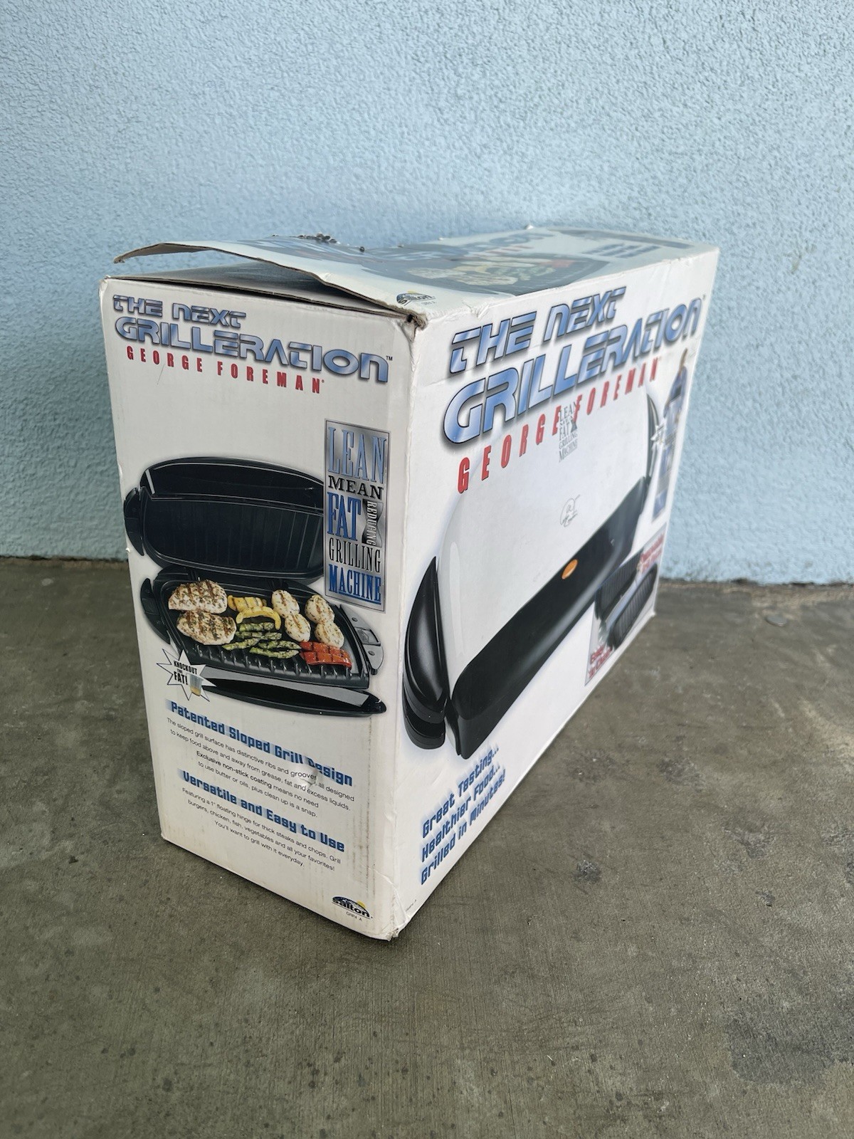 George Foreman Grill – The Next Grilleration Electric Grill GRP99-A- New In Box