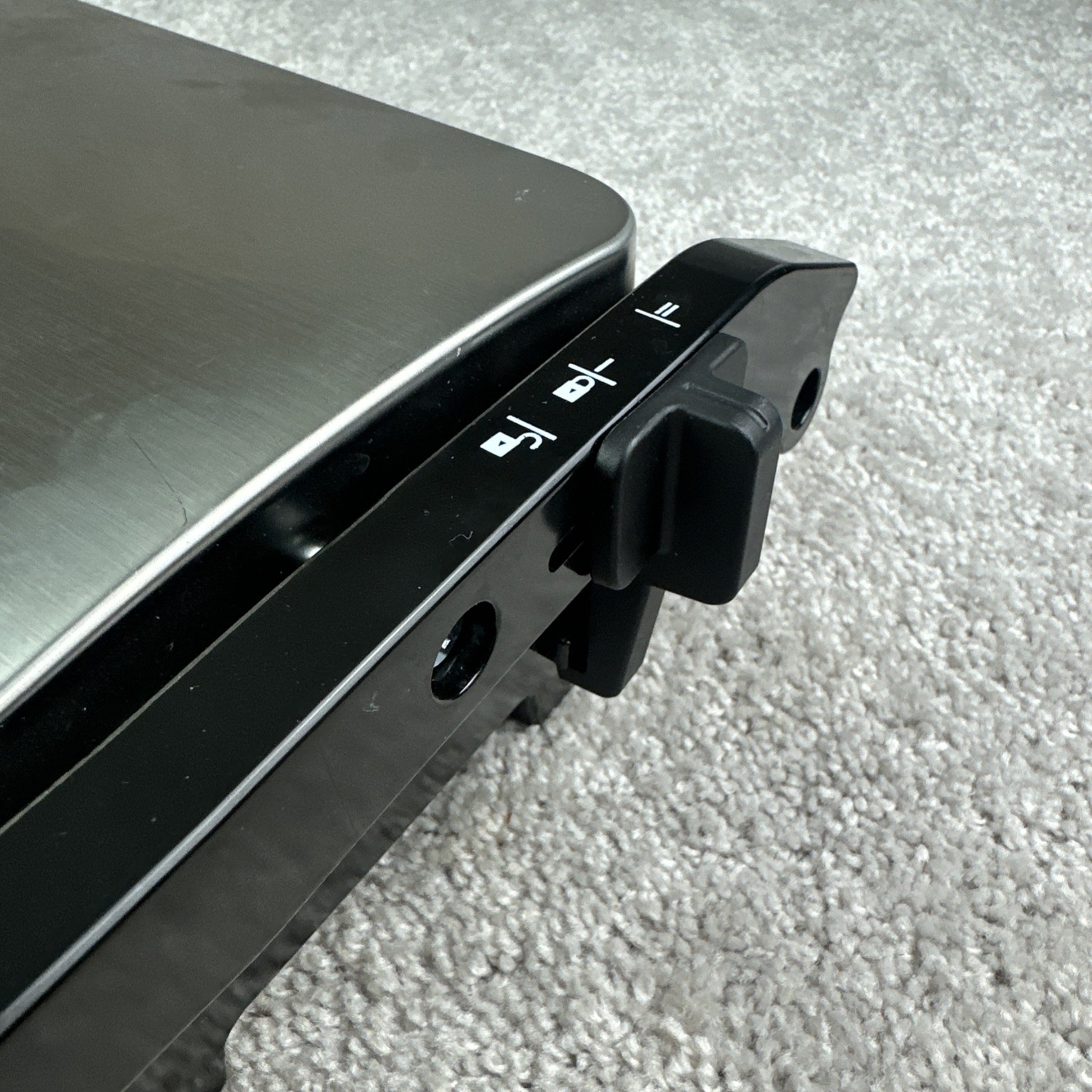 Stainless Steel Panini Press Electric with Adjustable Temperature Settings