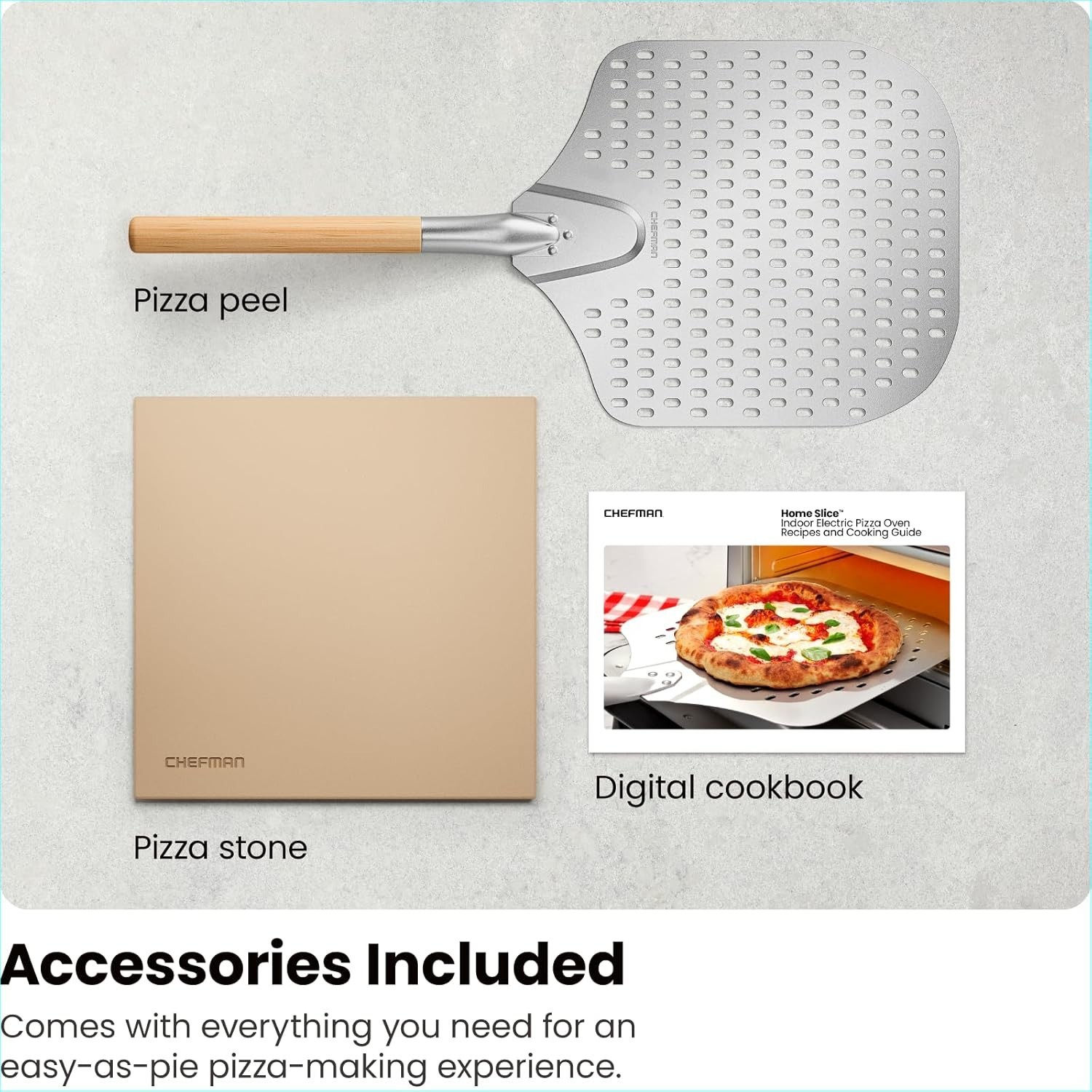 Indoor Pizza Oven – Makes 12 Inch Pizzas in Minutes, Heats up to 800°F – Coun…