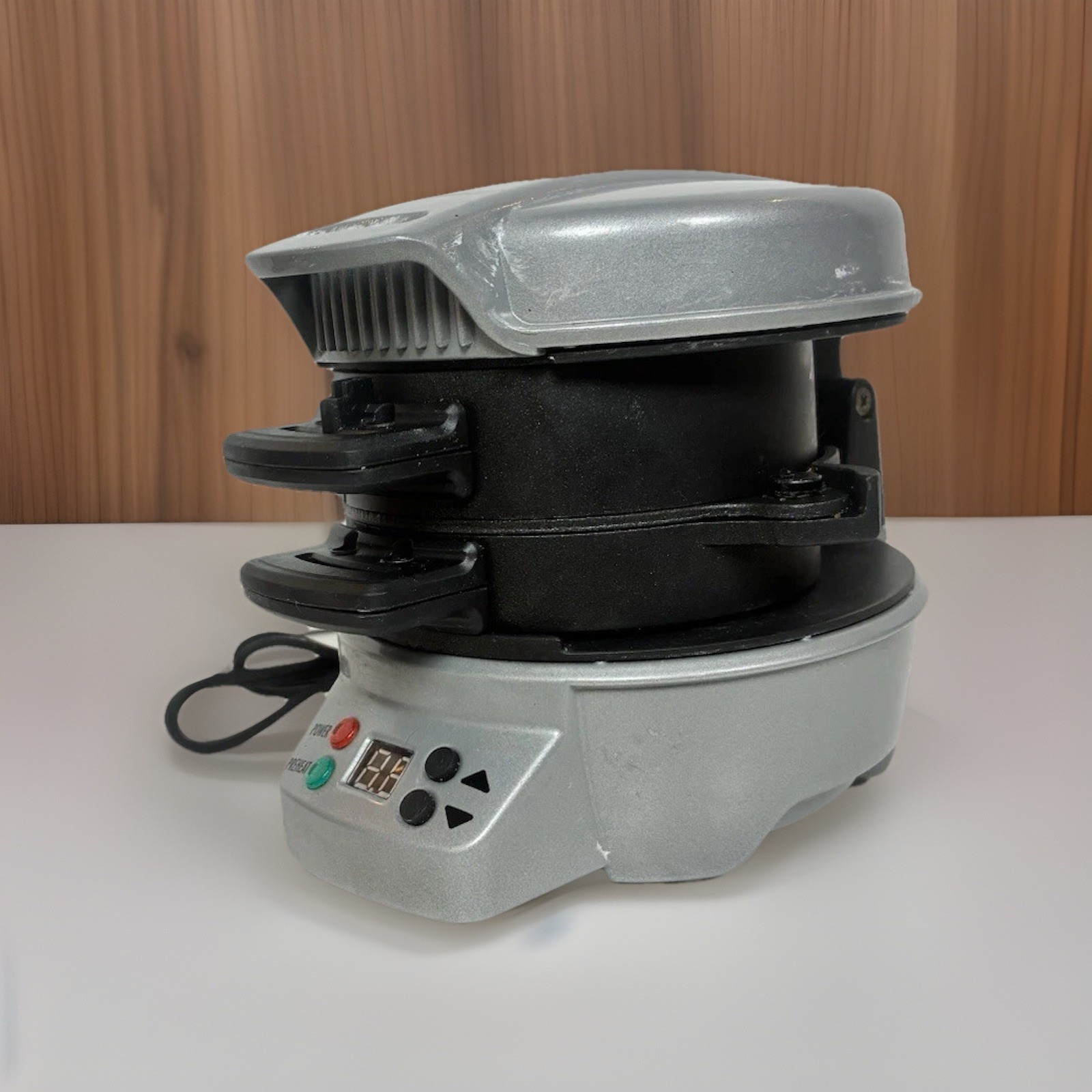 Hamilton Beach Quick & Easy Non-Stick Breakfast Sandwich Maker Model 25475 Works