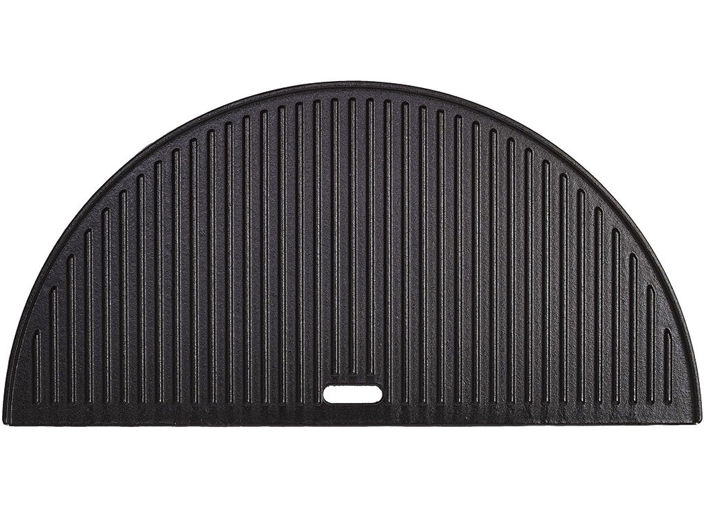 Kamado Joe BJ-HCIGRIDDLE Big Joe Half Moon Cast Iron Reversible Griddle