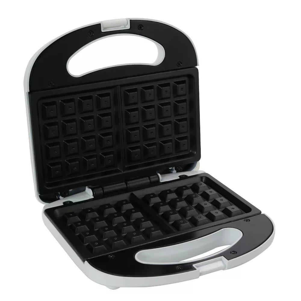 Better Chef IM-295W 400 Watts Nonstick Cooking Surface Waffle Maker in White
