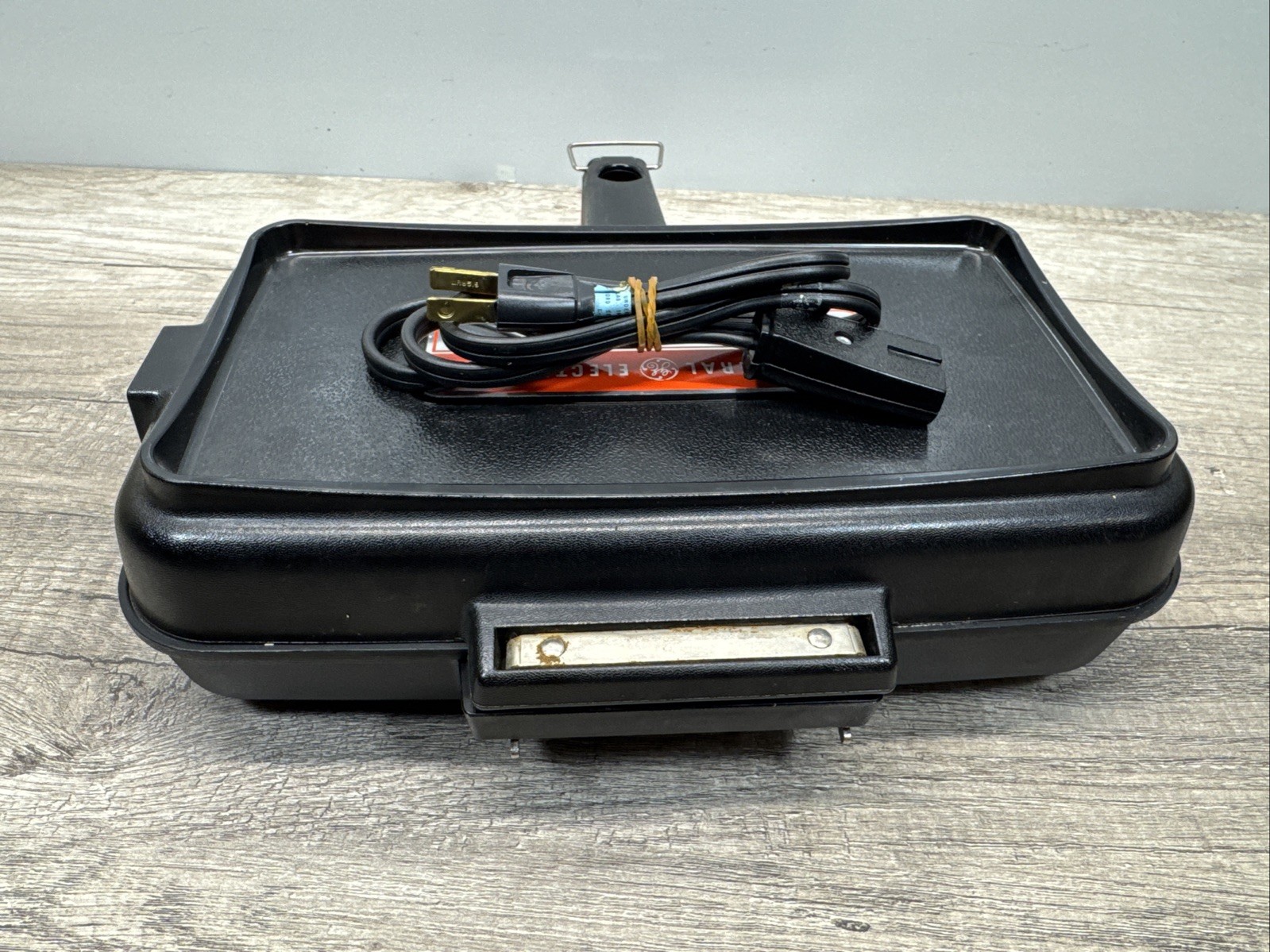 VTG GE Super Frank N Burger Electric Hamburger Griddle Cooker 3826 USA Made
