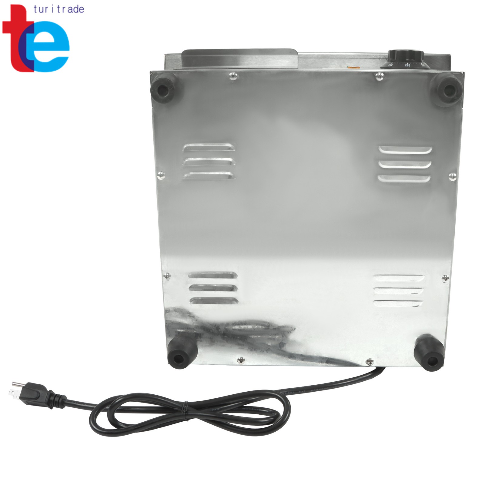 Commercial Electric Griddle 1500 W Countertop Flat Top Grill 122℉-572℉ 14″