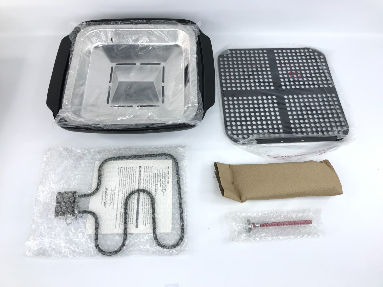 Vintage 1990’s Oster Designer Electric Indoor Grill w/ Black Ceramic Base #4773