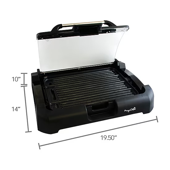 MegaChef Reversible Indoor Grill & Griddle Electric Griddle FREESHIPPING