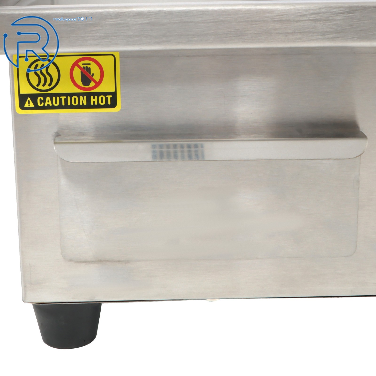 14in Commercial Electric Griddle, 1500W Countertop Flat Top Grill, 122℉-572 ℉