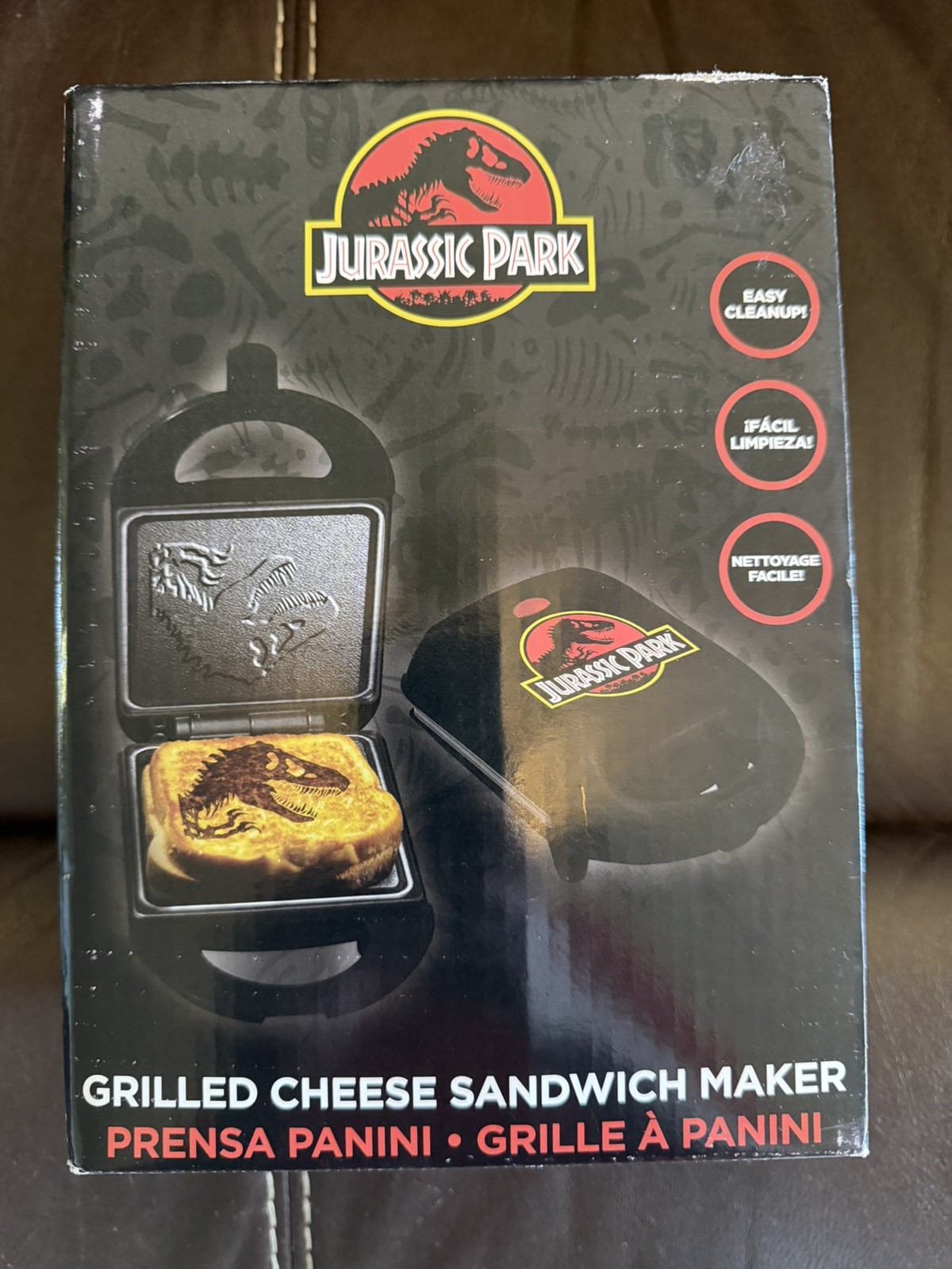 NEW Jurassic Park Collectible Movie Grilled Cheese Sandwich Panini Maker