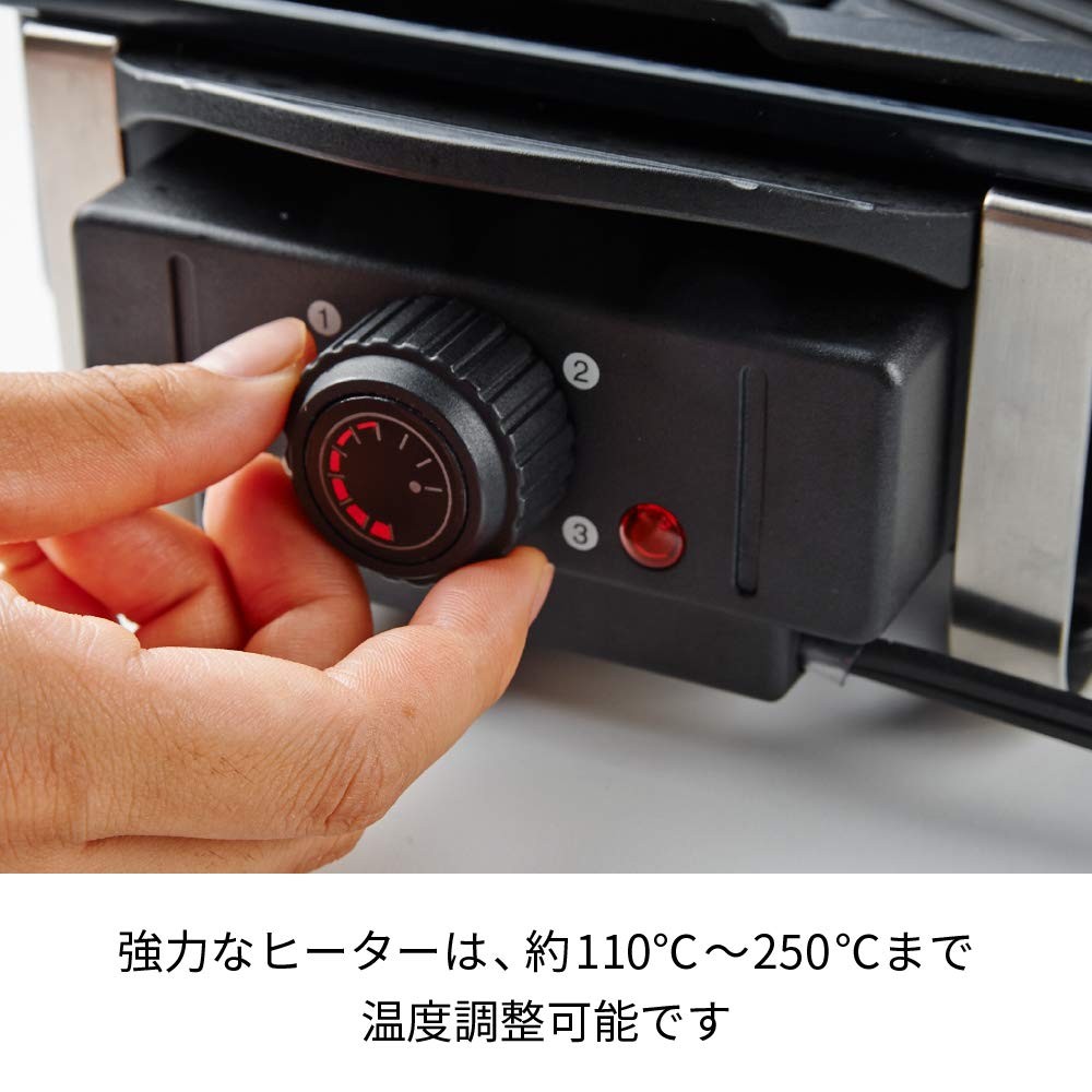 Recolte Home BBQ Electric Grill Hot Plate Red RBQ-1