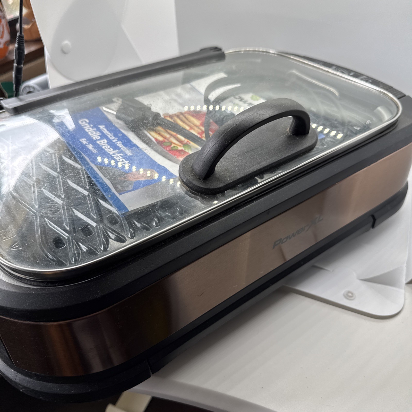 Power XL Indoor Smokeless Grill Pro PG-1500FDR Electric BBQ Works Tested