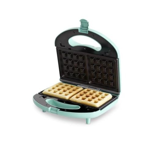 Turquoise Electric Waffle Sandwich Maker – Toaster & Waffle Maker