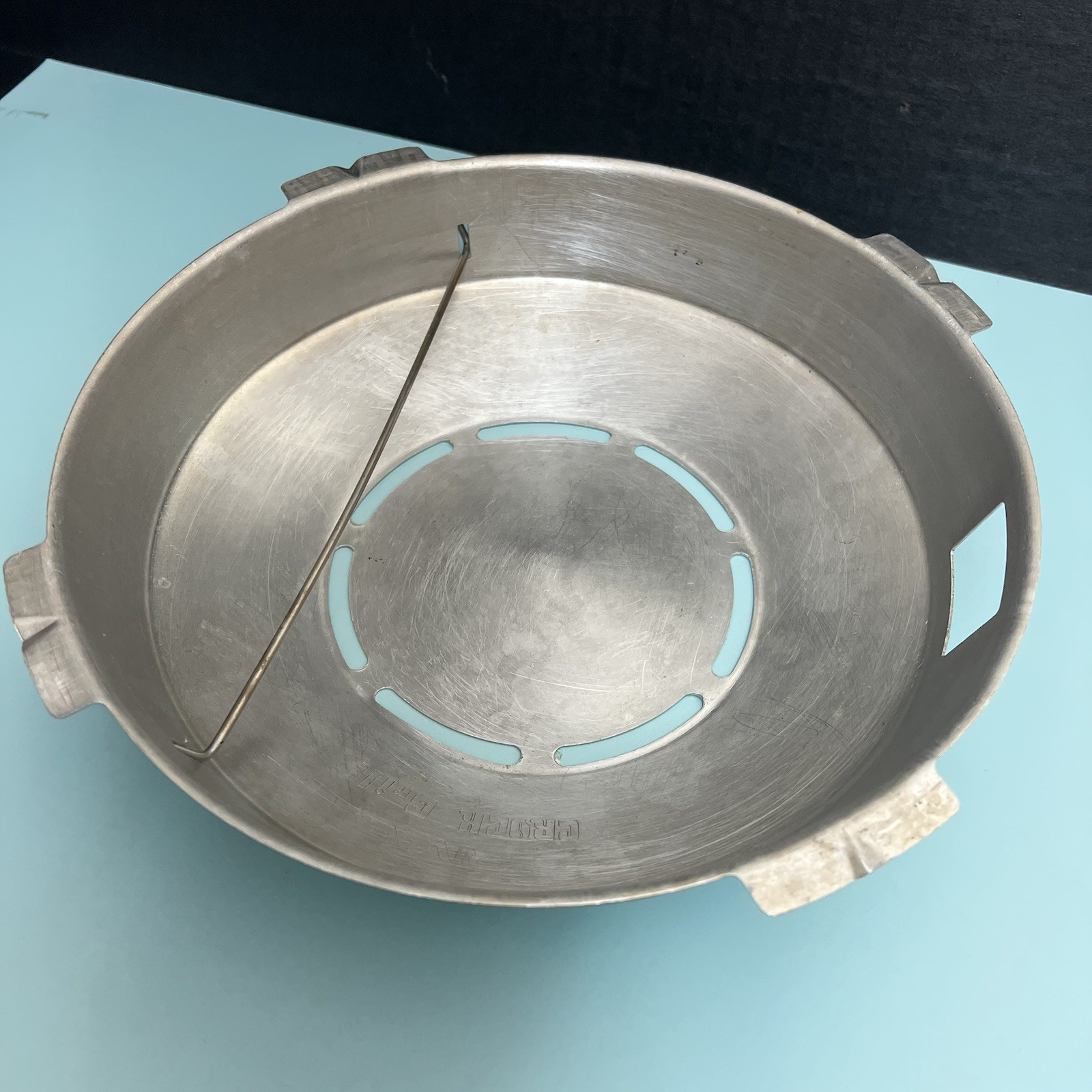 Vtg Rival Indoor Crock Grill Replacement Aluminum Drip Pan OEM 5730 5740 5750