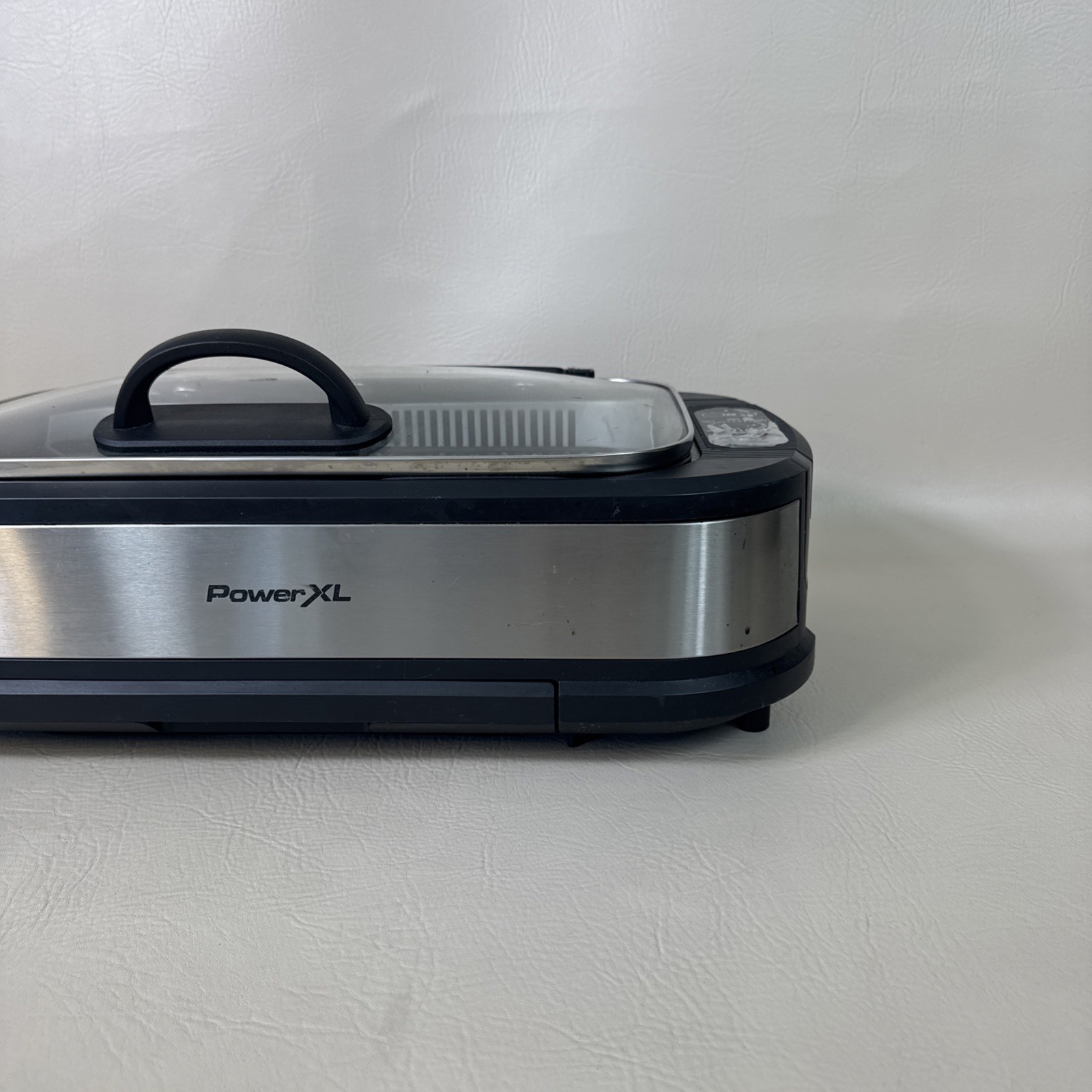 Power XL Indoor Smokeless Grill Pro PG-1500FDR Nonstick Surface Black