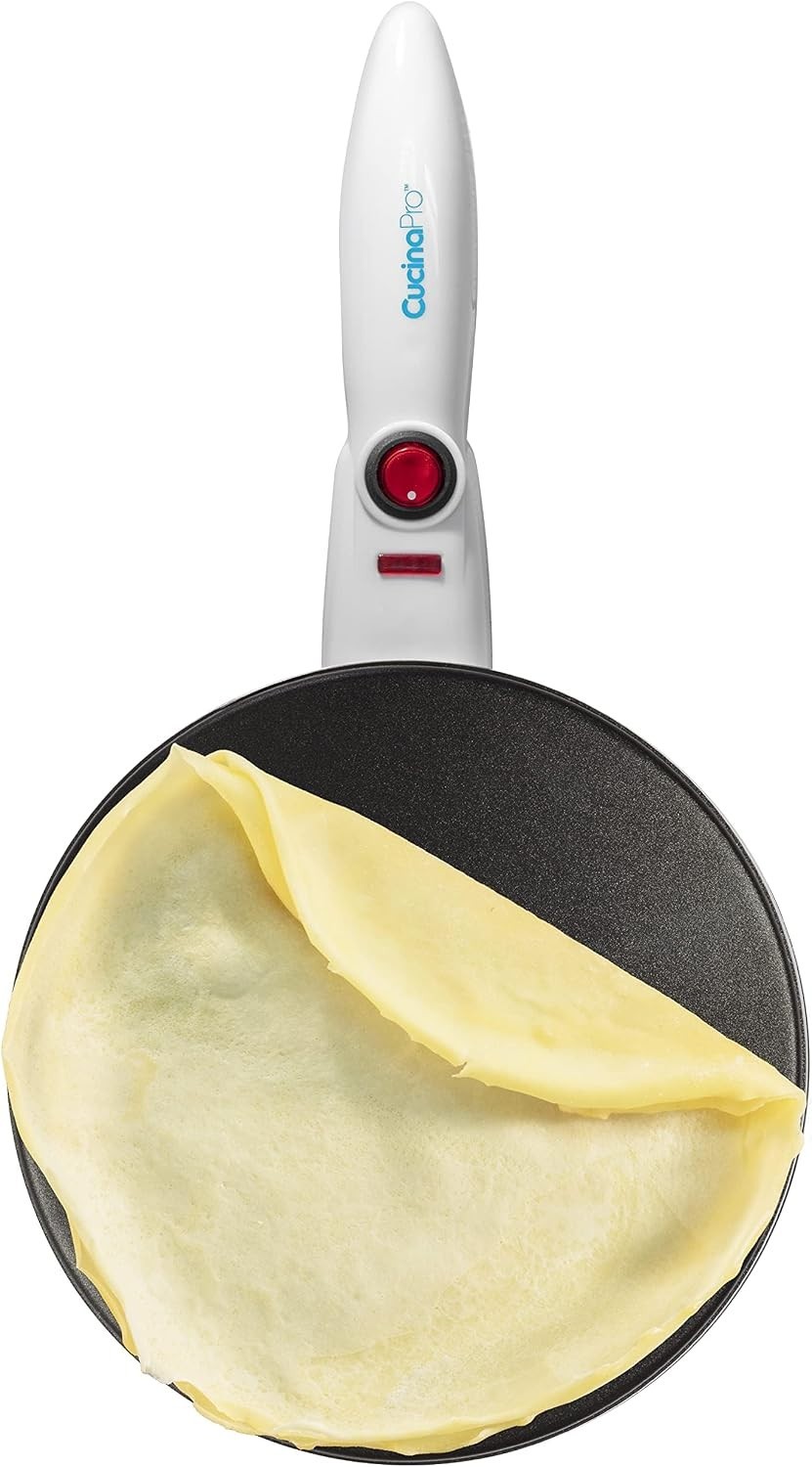 Cordless Crepe Maker Nonstick Electric Dipping Plate Portable Baker