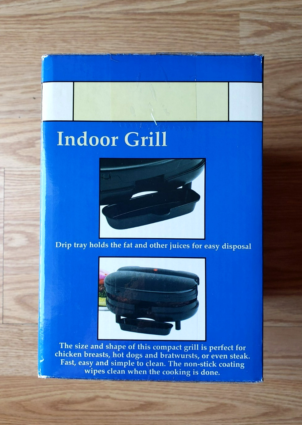 KB-1 INDOOR GRILL Countertop Grill Small Appliance HOUSEHOLD USE ONLY SEALED NEW
