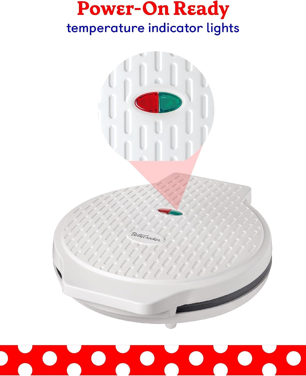 Pizza Maker Plus, 12″ Indoor Grill, 1440W, BC-2958CW, White | Nonstick Griddle