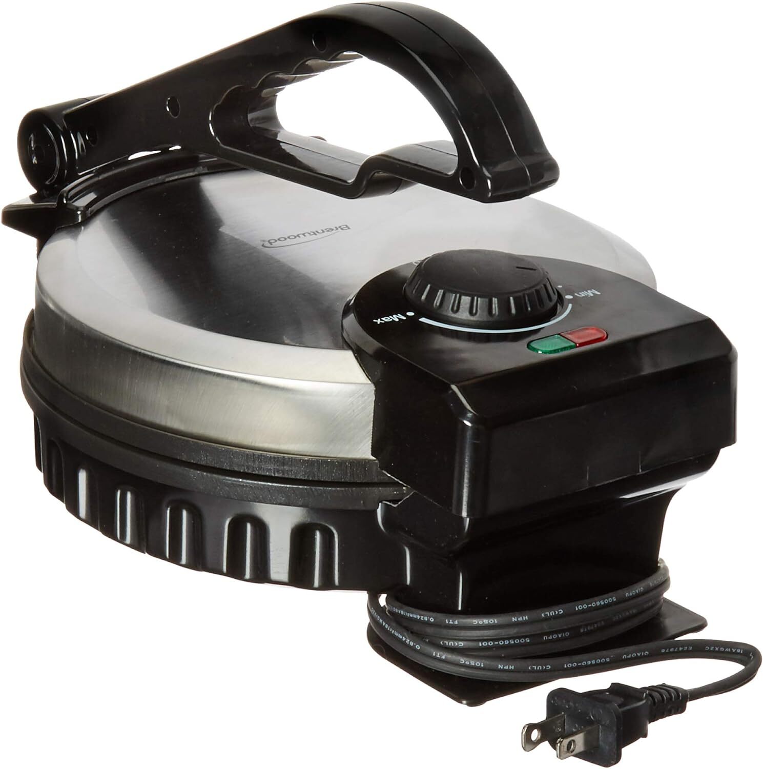 Ts-127 Stainless Steel Non-stick Electric Tortilla Maker, 8-Inch