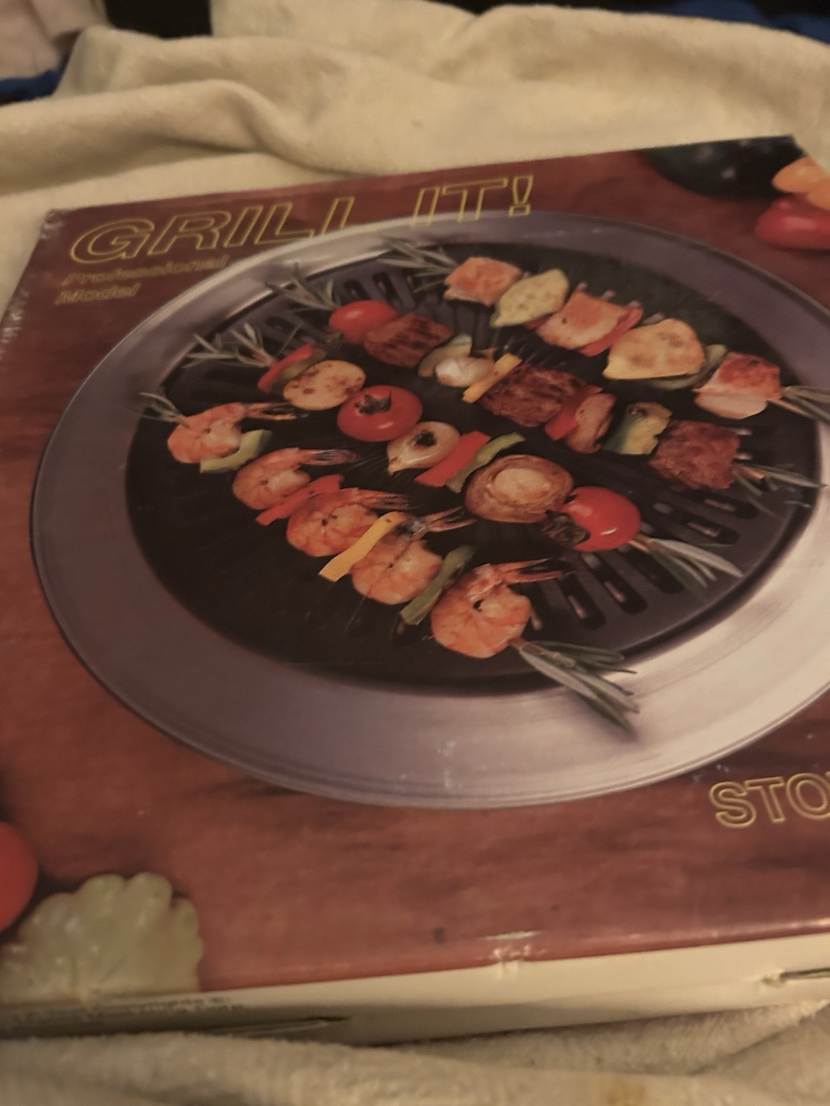 Grill It!!! Professional Model. sizzle smokeless indoor grill Stovetop Grill