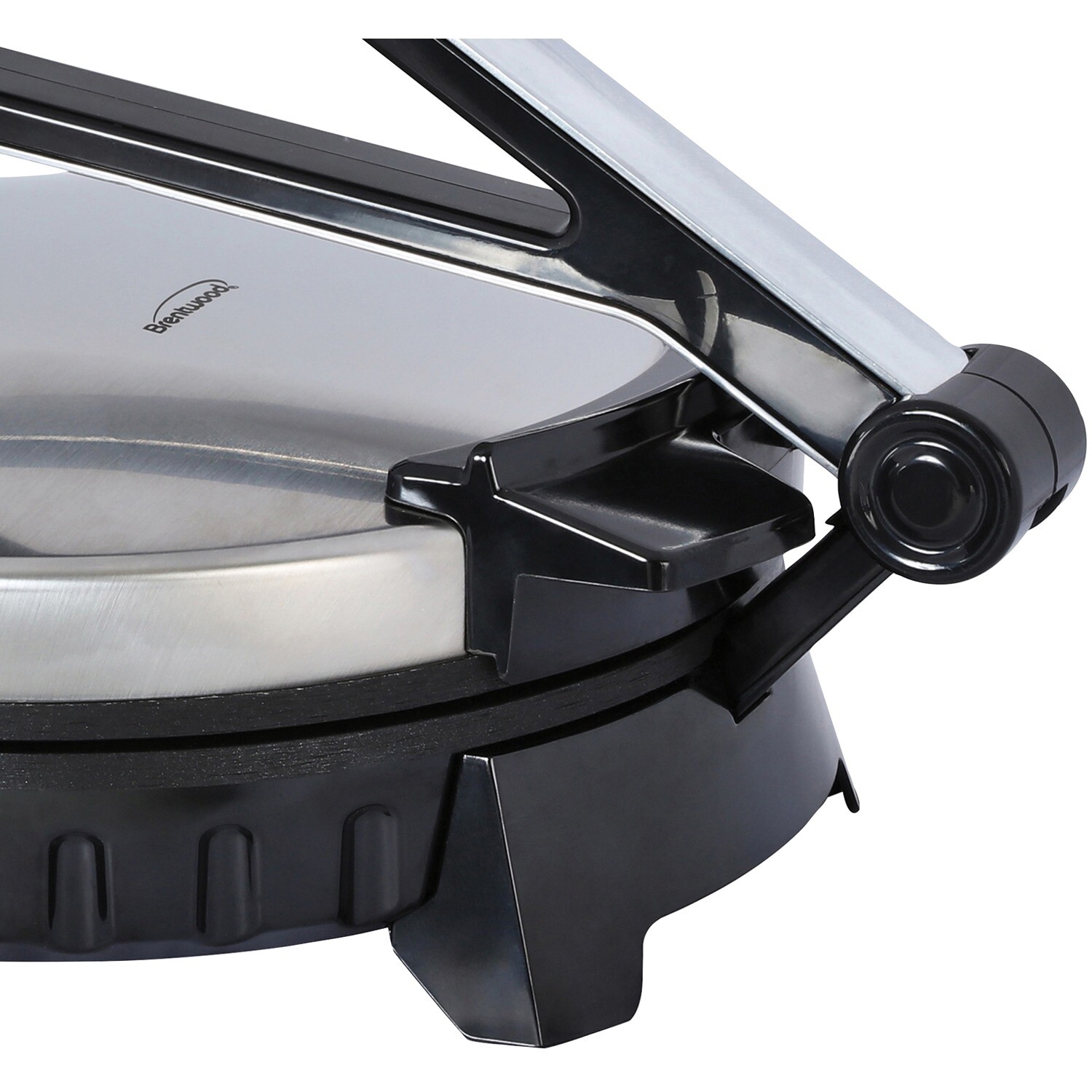 Brentwood TS-128 Stainless Steel Non-Stick Electric Tortilla Maker 10-Inch