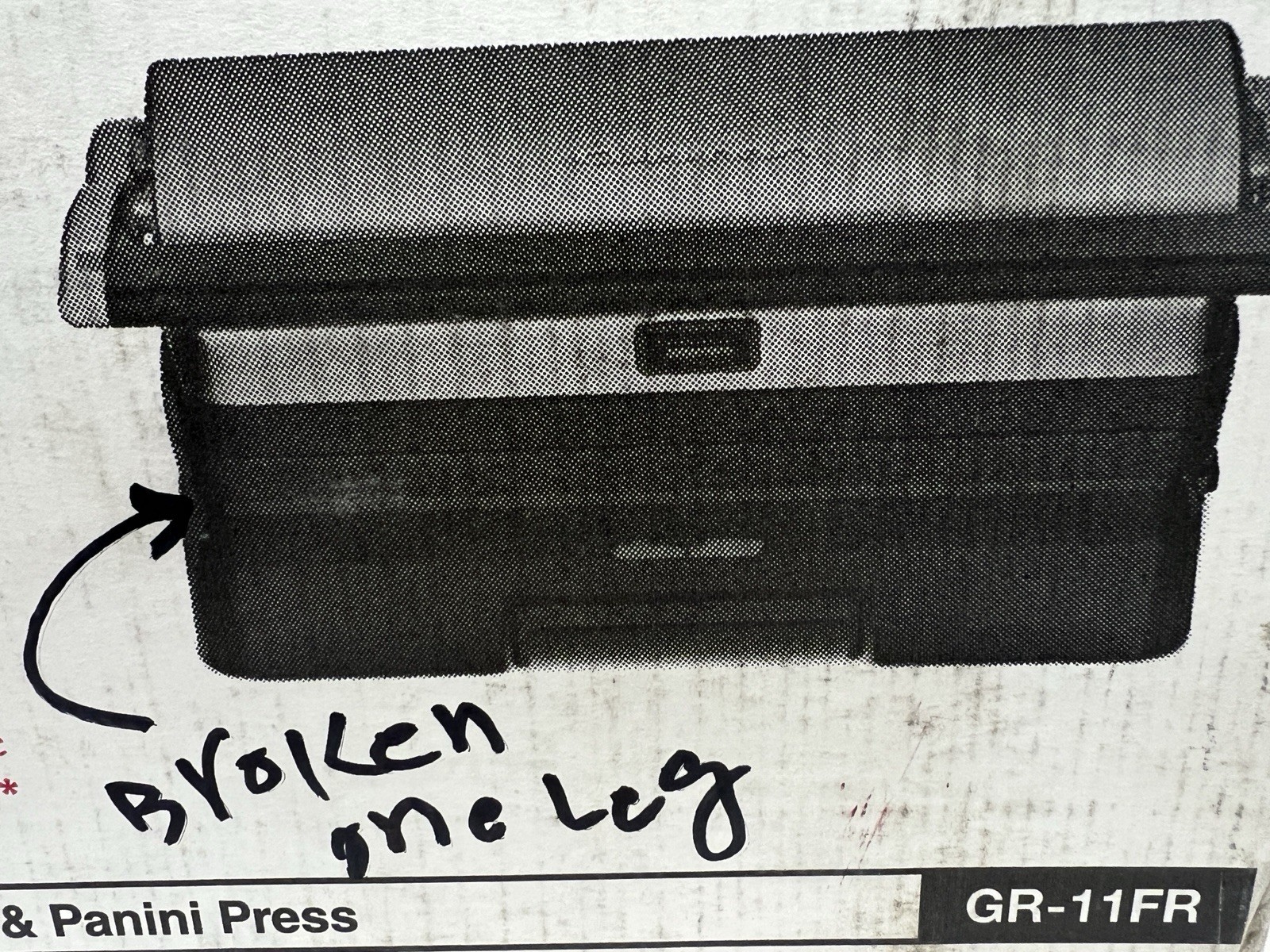 Cuisinart GR-11 Grill Griddler Panini Maker Set