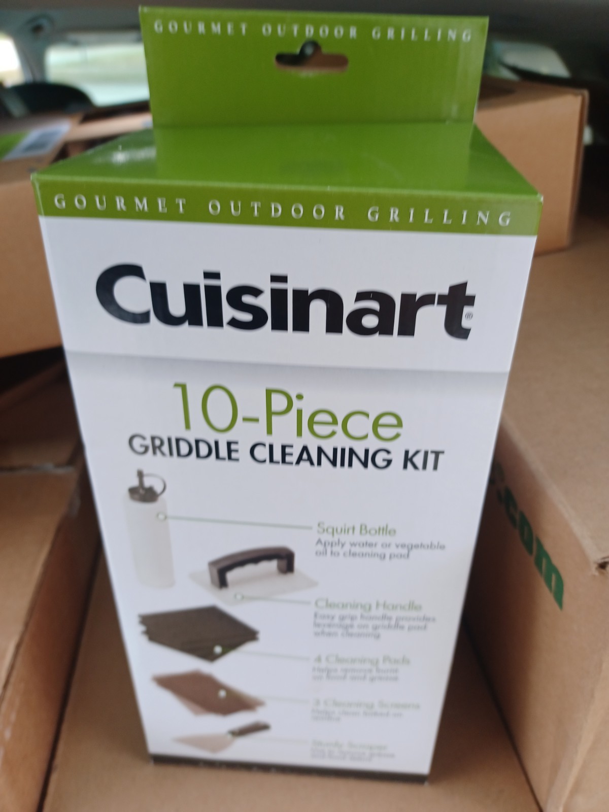 Cuisinart 10 Piece Griddle Cleaning Kit CCK-358 – NEW