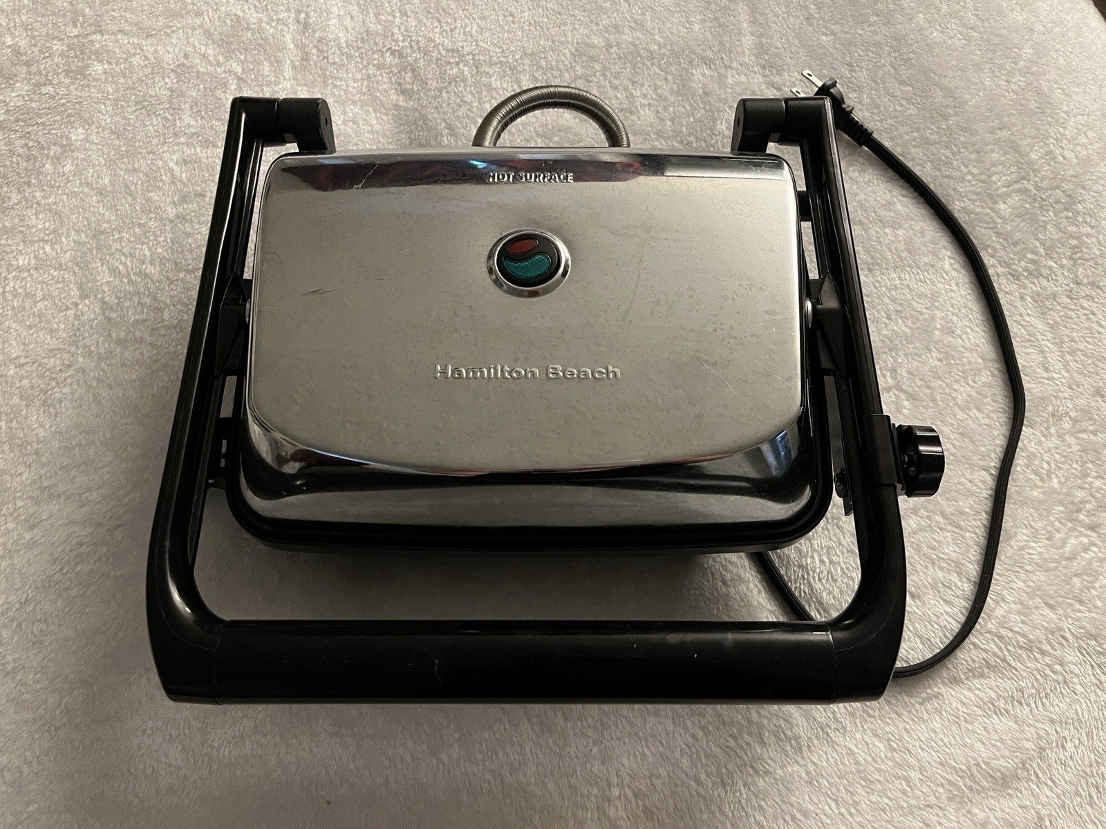 Hamilton Beach Panini Press Sandwich Maker 25460Z Electric Nonstick Grill