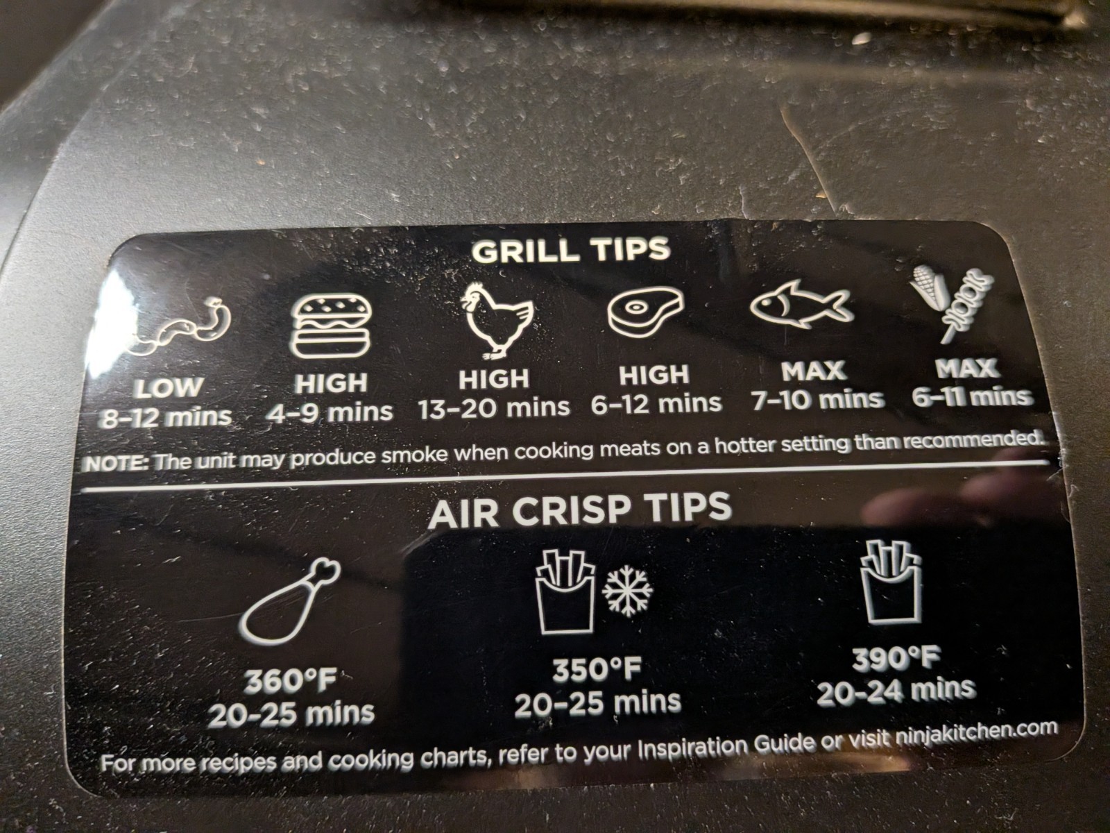Ninja Foodi 5-in-1 Indoor Grill and Air Fryer – Black/Silver AG302