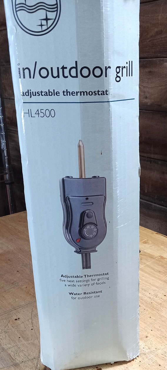 Philips HL4500 Indoor/Outdoor Electric Grill Tested Works