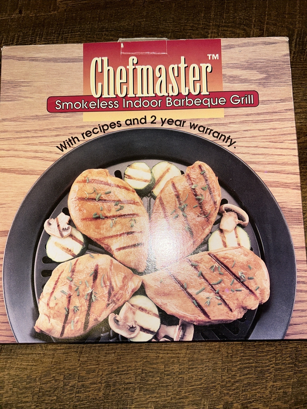 ChefMaster KTGR5 Smokeless Indoor Barbeque Grill
