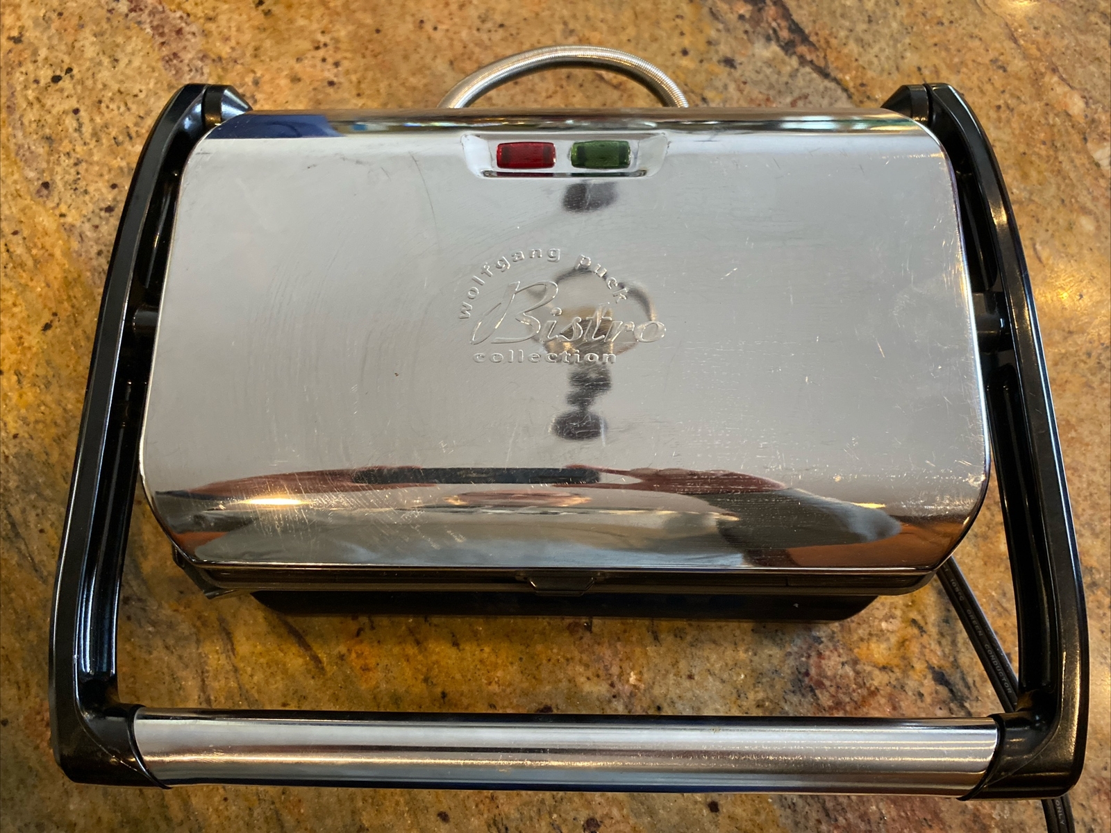 Wolfgang Puck Bistro Collection Panini Maker BCGPP0010 TESTED