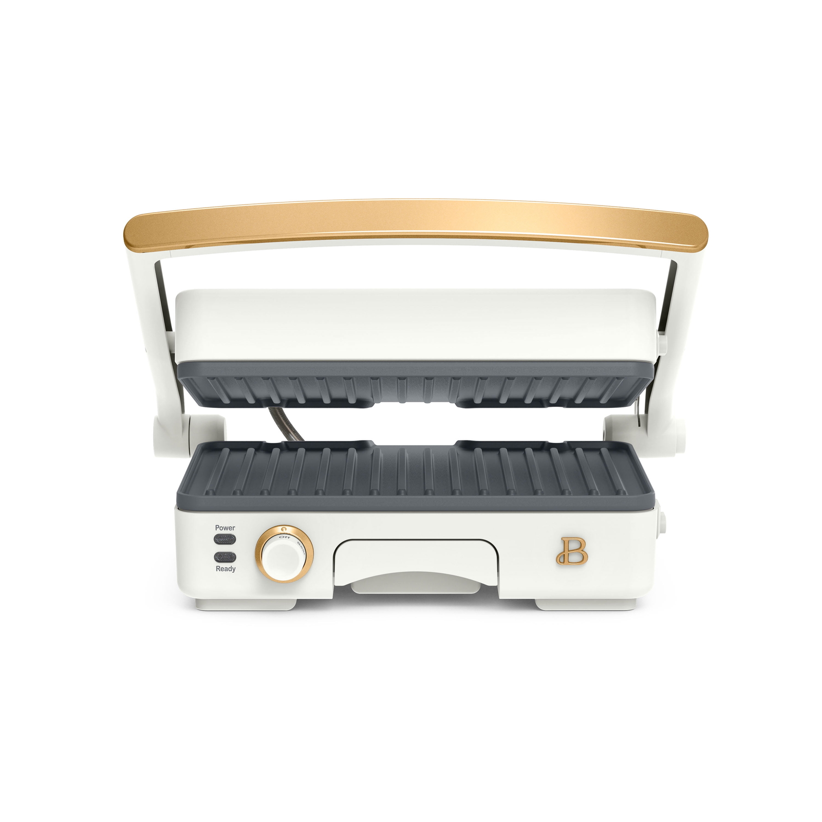 2-in-1 Panini Press & Grill, White Icing by Drew Barrymore